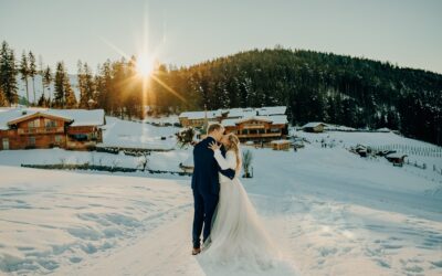 Winterhochzeit in den Bergen: Darauf müsst ihr bei eurer Berghochzeit im Schnee achten!