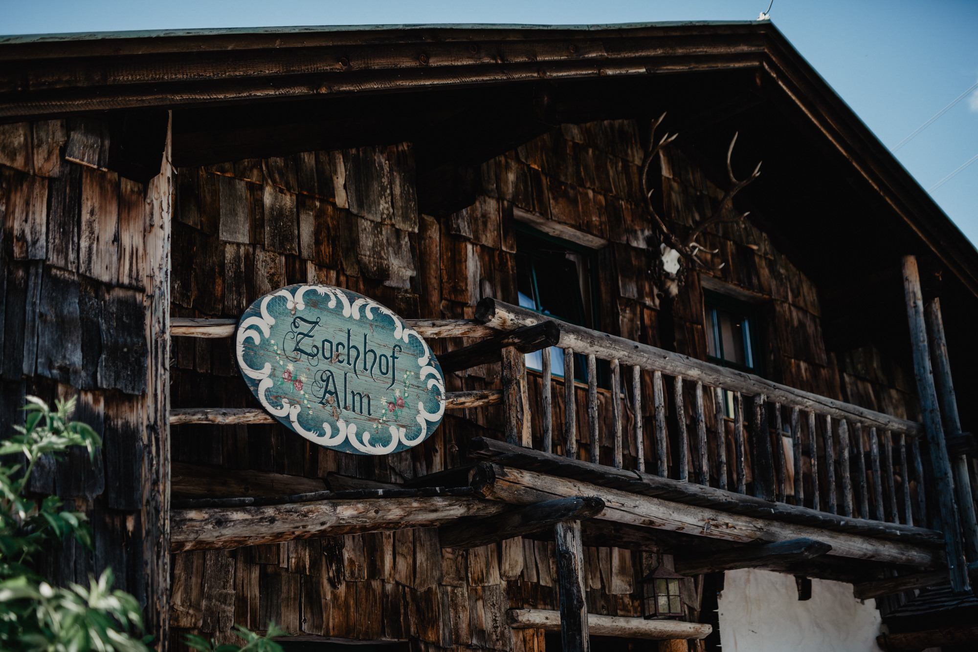 Zachhofalm wedding venue in the Hochkönig region