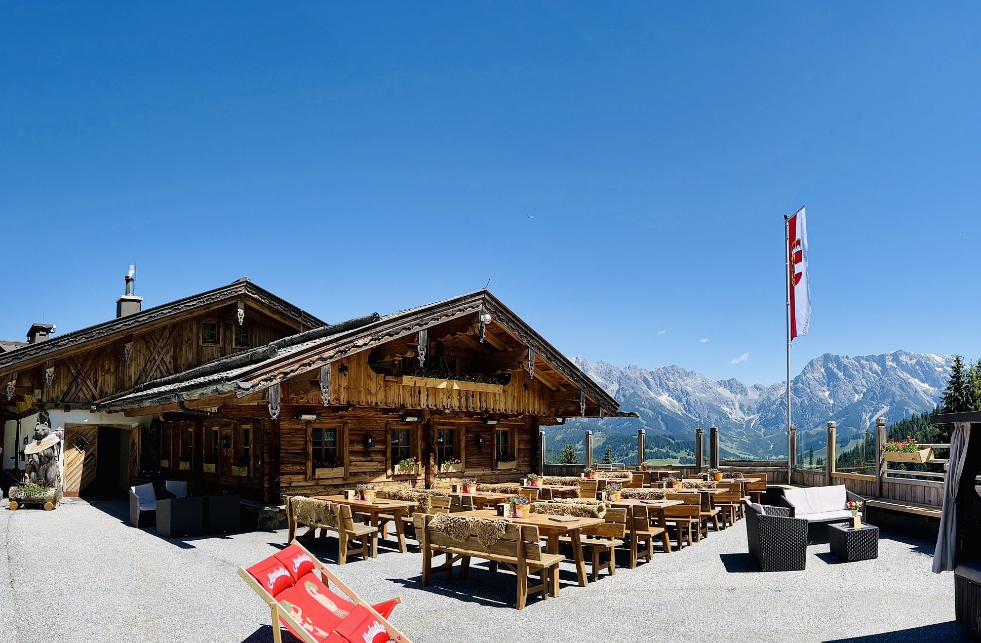 Bärmooshütte in the Hochkönig region as a wedding location