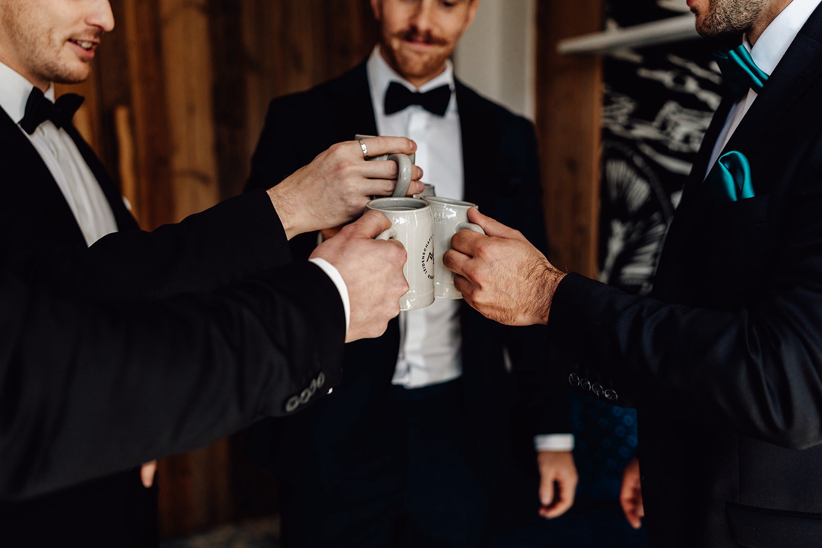 Getränke auf einer Hochzeit in Österreich