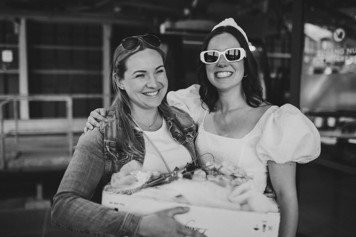 Master of ceremonies at a wedding in Austria with the bride