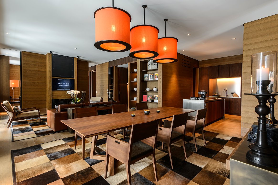 Suite at the Chedi Andermatt in Switzerland for a luxurious honeymoon on the mountain